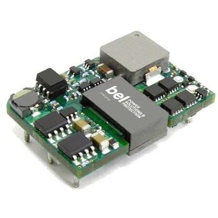 Bel Power Solutions DC to DC Converter, 36-75V DC to 2.5V DC, 63VA, 0 Hz, Through Hole SSQE48T25025-NAA0G